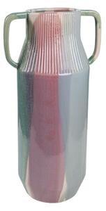 Vase Romimex Multicolour Ceramic 17 x 32 x 13 cm With handles