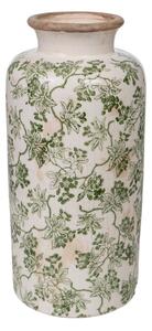 Vase Romimex Green Beige Porcelain 15 x 32 x 15 cm