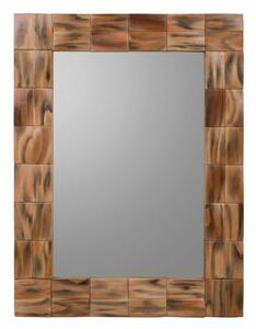 Wall mirror Alexandra House Living Natural MDF Wood 84 x 2 x 62 cm