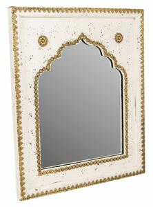 Wall mirror Alexandra House Living Golden Mango wood 2 x 51 x 40 cm