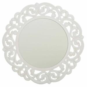 Wall mirror Alexandra House Living White Cream Metal Pine 2 x 60 x 60 cm