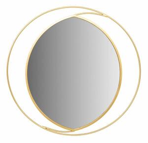 Wall mirror Alexandra House Living Gold Metal Glass MDF Wood 91 x 2 x 91 cm