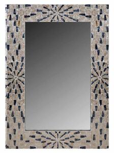 Wall mirror Alexandra House Living Grey Cream MDF Wood 70 x 3 x 100 cm