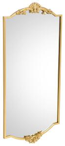 Wall mirror Alexandra House Living Gold Metal Iron Mirror 3 x 107 x 50 cm