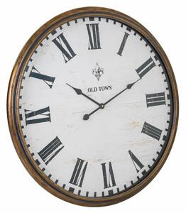 Wall Clock Alexandra House Living Golden Metal 6 x 80 x 80 cm