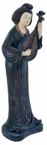 Decorative Figure Alexandra House Living Polyresin Oriental Music 16 x 60 x 21 cm