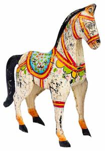 Decorative Figure Alexandra House Living Mango wood Horse 7 x 24 x 22 cm