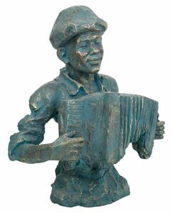 Decorative Figure Alexandra House Living Magnesium Music 30 x 62 x 51 cm