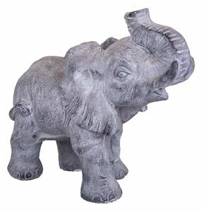 Decorative Figure Alexandra House Living Grey Magnesium Elephant 26 x 40 x 35 cm