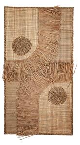 Wall Decoration Romimex Natural Vegetable fibre 60 x 120 x 5 cm