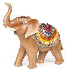 Decorative Figure Romimex Resin Elephant