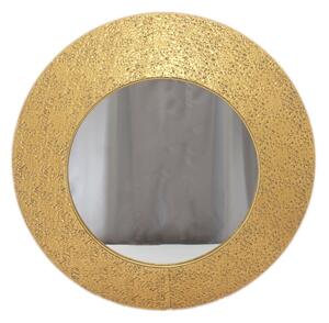 Wall mirror Romimex Golden Metal 92 x 92 x 9 cm