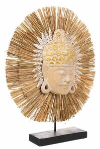 Mask Alexandra House Living Wood Shell Marine algae 50 x 12 x 44 cm