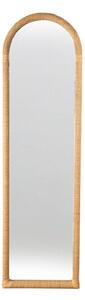 Wall mirror Romimex Natural Rattan 48 x 170 x 4 cm