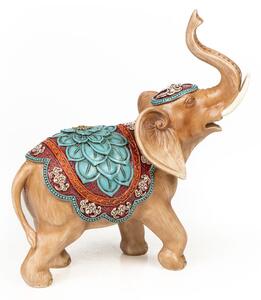 Decorative Figure Romimex Resin Elephant