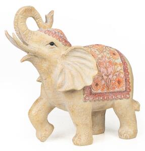 Decorative Figure Romimex Resin Elephant