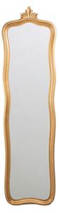 Wall mirror Romimex Golden MDF Wood 46 x 170 x 3 cm