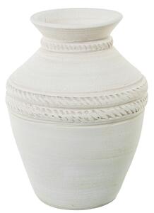 Vase Alexandra House Living White Ceramic 26 x 35 cm