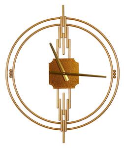 Wall Clock Romimex Golden Metal 46 x 56 x 4 cm