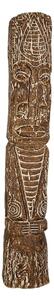 Sculpture Romimex Natural Java wood 30 x 180 x 35 cm Tribal