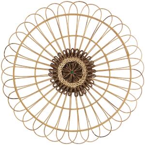 Wall Decoration Alexandra House Living Natural Rattan Natural Fibre 60 x 3 x 60 cm