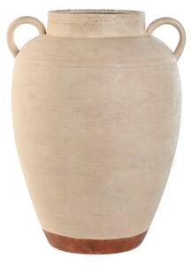 Vase Home ESPRIT White Metal Traditional 27 x 27 x 37 cm