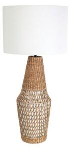 Desk lamp Romimex Beige Bamboo Fibre 38 x 80 x 38 cm