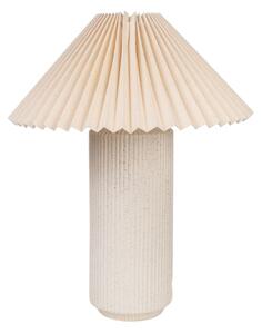 Desk lamp Romimex White Beige Ceramic 35 x 44 x 35 cm