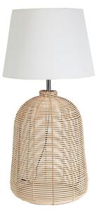 Desk lamp Romimex Beige wicker 38 x 76 x 38 cm