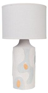 Desk lamp Romimex Beige Celeste Ceramic 25 x 46 x 25 cm