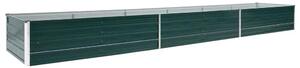 Modenza 480 x 80 x 45cm Garden Galvanised Steel Planter in Green