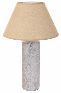 Desk lamp Alexandra House Living Silver Polyresin 220-240 V 14 x 51 x 14 cm