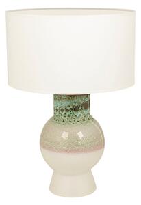 Desk lamp Romimex White Green Ceramic 33 x 49 x 33 cm