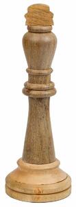 Decorative Figure Alexandra House Living Brown Mango wood Chess 15 x 40 x 15 cm