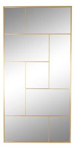 Wall mirror Home ESPRIT Golden 90 x 2 x 180 cm