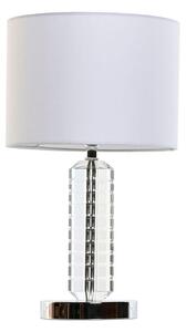 Desk lamp Home ESPRIT White Crystal 50 W 220 V 25 x 25 x 42 cm