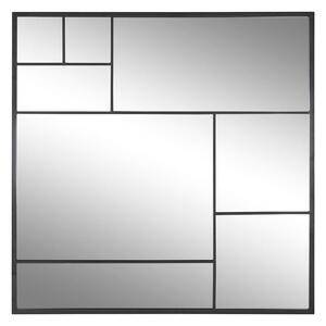 Wall mirror Home ESPRIT Black 90 x 2 x 90 cm