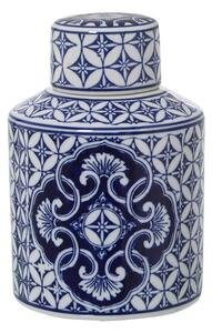 Tibor Alexandra House Living Blue White Ceramic 14 x 22 cm