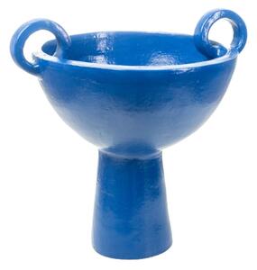 Centerpiece Romimex Cobalt blue 29 x 35 x 34 cm With handles