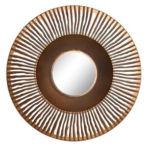 Wall mirror Home ESPRIT Copper 70 x 8,5 x 70 cm