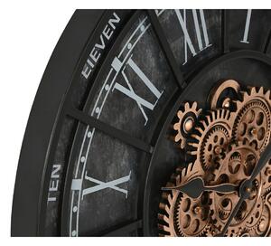 Wall Clock Home ESPRIT Black Iron 75 x 7 x 75 cm