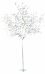 Christmas Tree DKD Home Decor White Silver Metal Plastic 120 x 120 x 220 cm