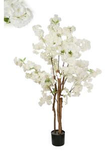 Decorative Flowers Romimex White 80 x 155 x 100 cm Cherry blossom