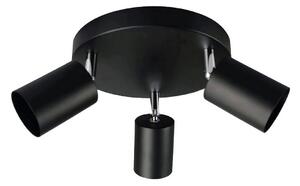 Ceiling Light EDM GU10 50 W Black Plastic Ø 20 x 9 x 14,6 cm