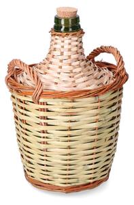 Decorative container EDM wicker Cane