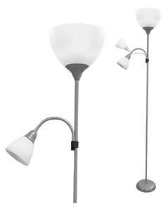 Floor Lamp EDM Boston Silver Metal