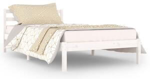 Day Bed Solid Wood Pine 100x200 cm White