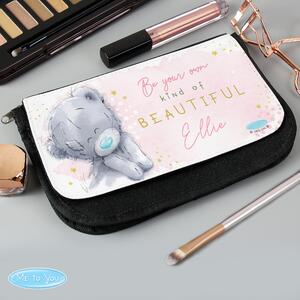 Personalised Me To You BeYouTiful Make Up Bag Black