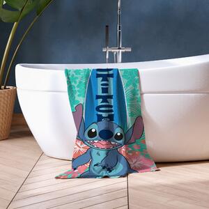 Lilo and Stitch Cotton Beach Towel Blue