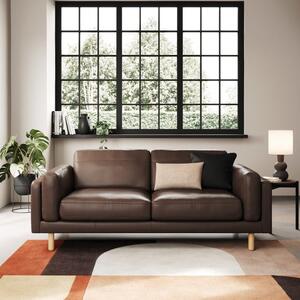 Newton Classic Leather 3 Seater Sofa